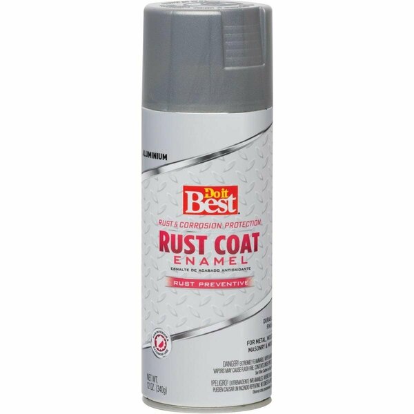 All-Source Rust Coat Gloss Aluminum 12 Oz. Anti-Rust Spray Paint 203508D